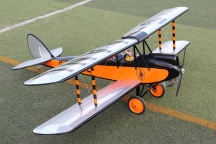 DH-60 Gipsy Moth 1,7m Oranžová/Černá
