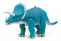 RC Dinosaurus Triceratops - Zánovní, Chybí jeden roh, plně funkční, outlet