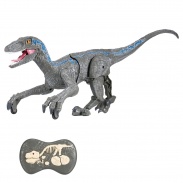 RC dinosaurus VELOCIRAPTOR II.- Zánovní, šmajdá na jednu končetinu, outlet