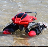 Obojživelník Amphibious Stunt Car - červený