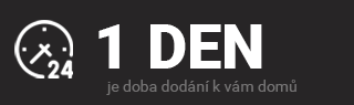 1 den je doba dodání k vám domů