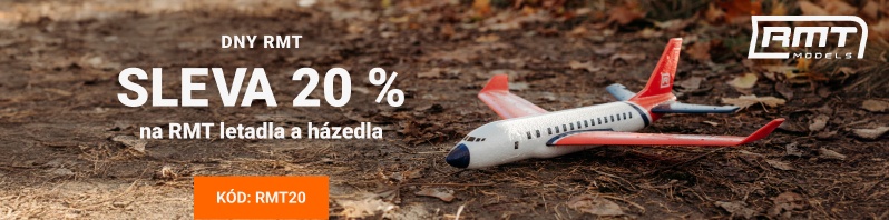 Letadla a házedla od RMT models se slevou 20%