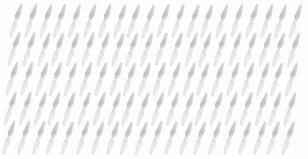 Graupner COPTER Prop 5x3 pevná vrtule (100ks.) - bílá