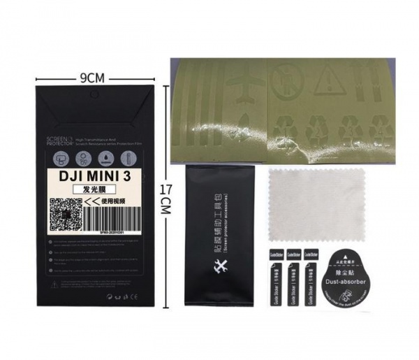 DJI MINI 3 Pro / Mini 3 - Luminiscenční samolepky