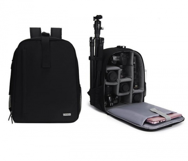 Rozměrný DIY batoh s vozíkem na fotoaparát
