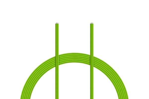 Kabel PVC 0.055mm2 10m (zelený)