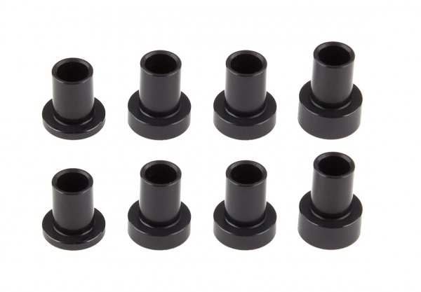 B6 hliníkové vložky CASTER, černé, 0.5, 1.5, 2.5mm, 2+2+4 ks.