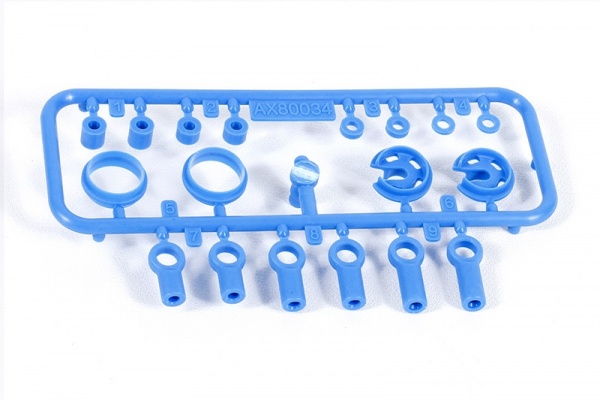 10mm modré plastové díly tlumičů