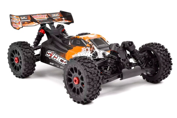 SYNCRO-4 - BUGGY 4WD 3-4S - RTR - oranžová Modely aut IQ models