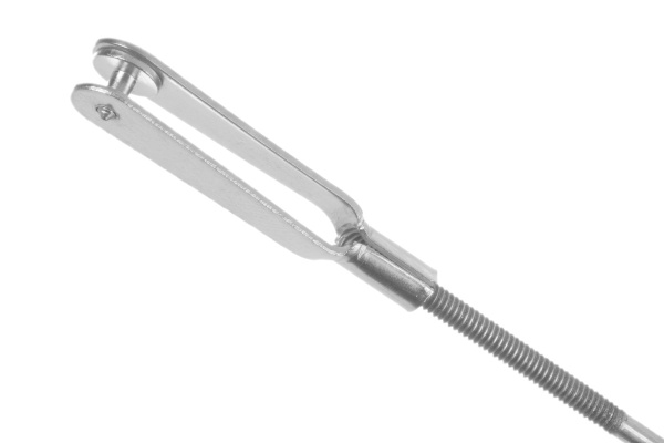 Vidlička kovová M2,5 s ocelovým táhlem, 100 ks.
