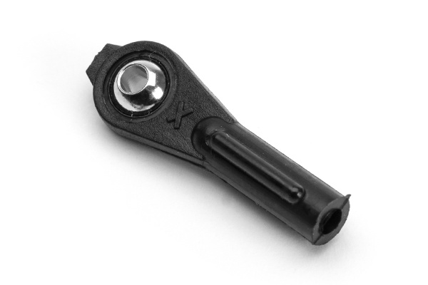 Plastový kloubek M2,5 s mosaznou kuličkou a vrtáním 2,0mm, 10 ks.