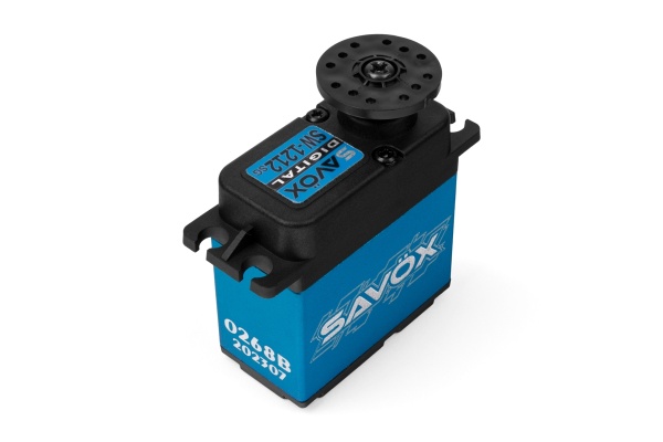 SW-1212SG+ WATERPROOF HiVolt Digitální servo (52kg-0,13s/60°)