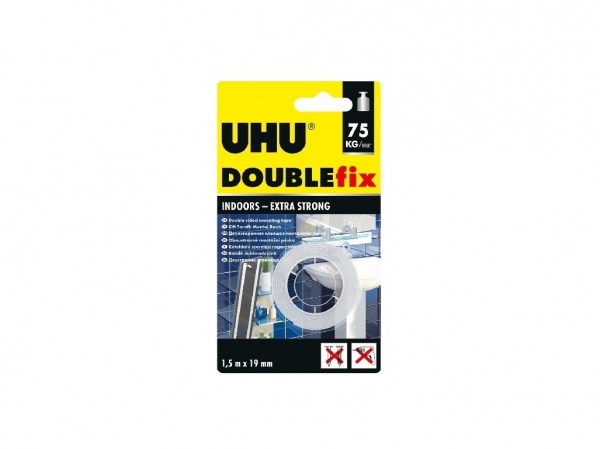 UHU DOUBLEfix 19x1500mm oboustranná pěnová páska