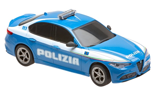 RE.EL Toys RC auto Alfa Romeo Giulia Polizia 1:24