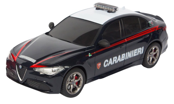 RE.EL Toys RC auto Alfa Romeo Giulia Carabinieri 1:18