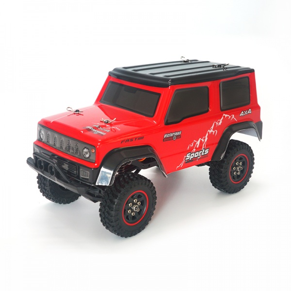 s-Idee RC auto Crawler 1:18 červená