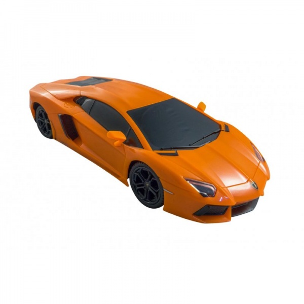 Siva RC auto Lamborghini Aventador LP700-4 1:24 oranžová