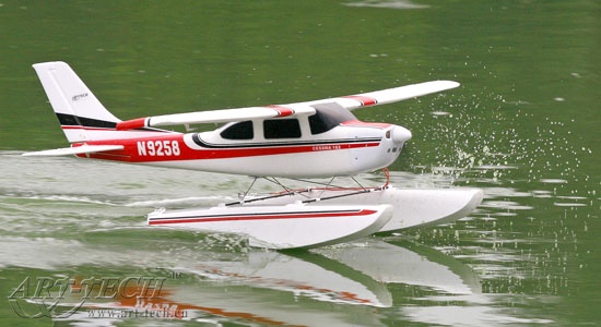 Montážní kit - plováky na RC letadlo Cessna 400 apod.