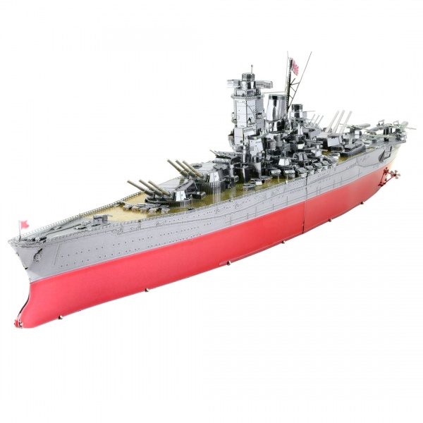 Metal Earth Luxusní ocelová stavebnice Yamato Battleship