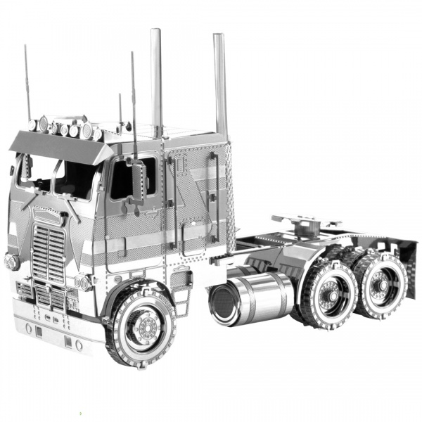 Metal Earth Luxusní ocelová stavebnice Freightliner - COE Truck