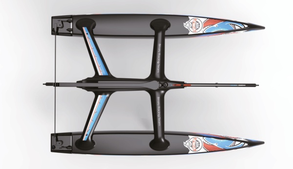 Amewi RC plachetnice Binary V3, 40cm, RTR, autokorekce plachet