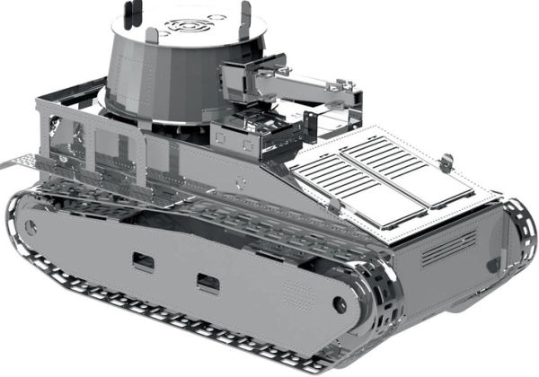 Metal Time Luxusní ocelová stavebnice tank Leichttractor Vs.Kfz.31 Autodráhy a stavebnice IQ models