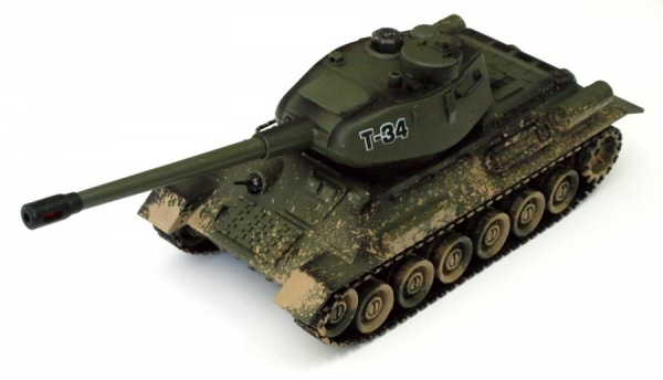 Ruský RC tank T-34, 1:28 2.4GHz RTR