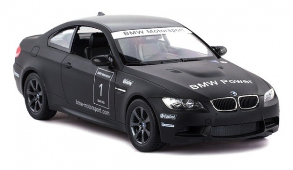 BMW M3 1:14 RTR - černé - RC modely dronů, vrtulníků, aut, letadel