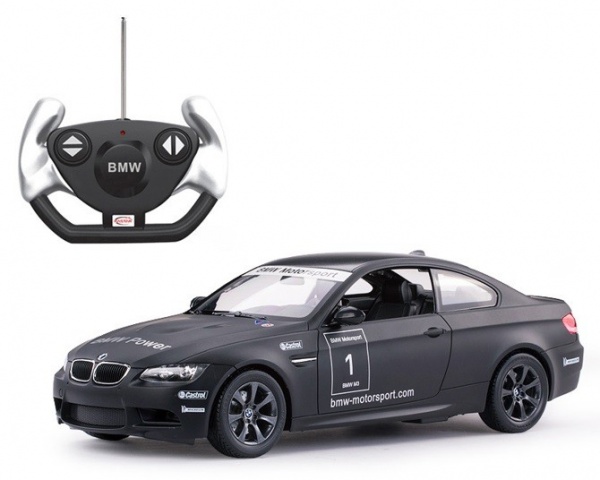BMW M3 1:14 RTR - černé - RC modely dronů, vrtulníků, aut, letadel