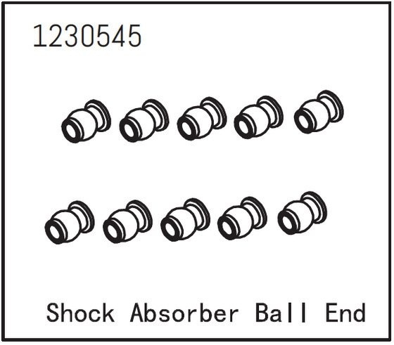 Shock Absorber Ball End (10)