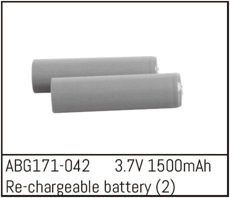 ABG171-042 - Baterie LiIo 3,7V 1500mAh, 2ks