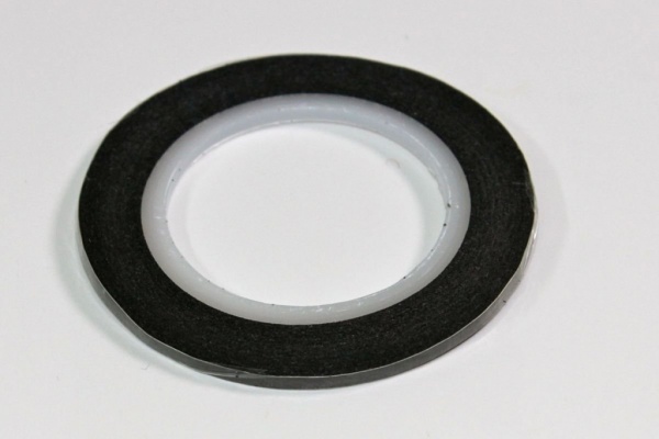 Dekorační samolepící páska 2mm, černá