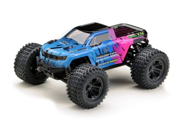 Absima Monster Truck MINI AMT 4WD 1:16 RTR modro/růžový