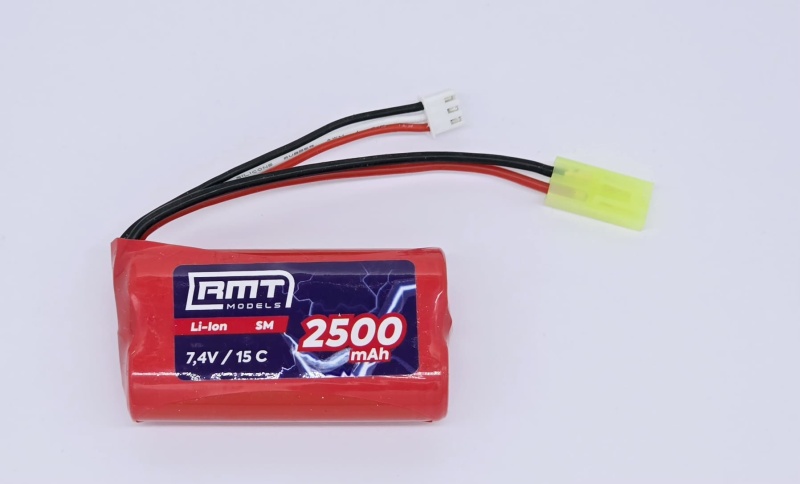 7,4V 2500mAh konektor mini Tamiya samec IQ models - RC_318545