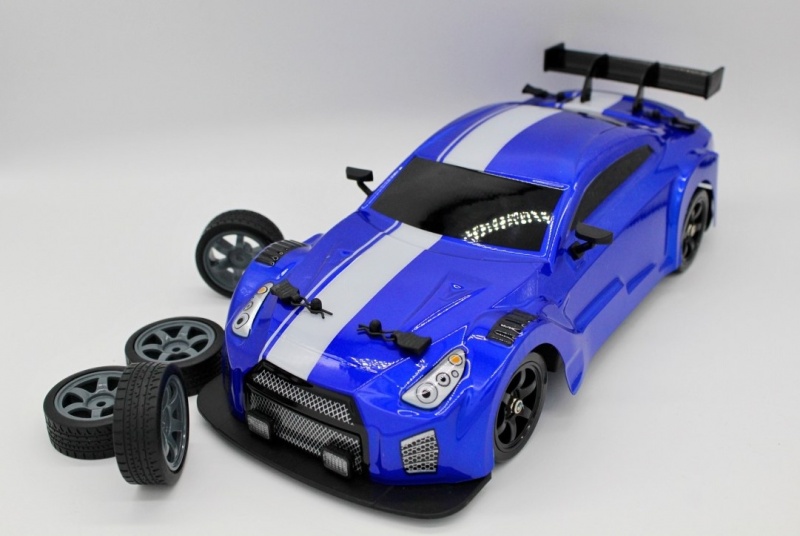HB-drift 1/16 modrá, Pouze rozbaleno, outlet RC auta IQ models