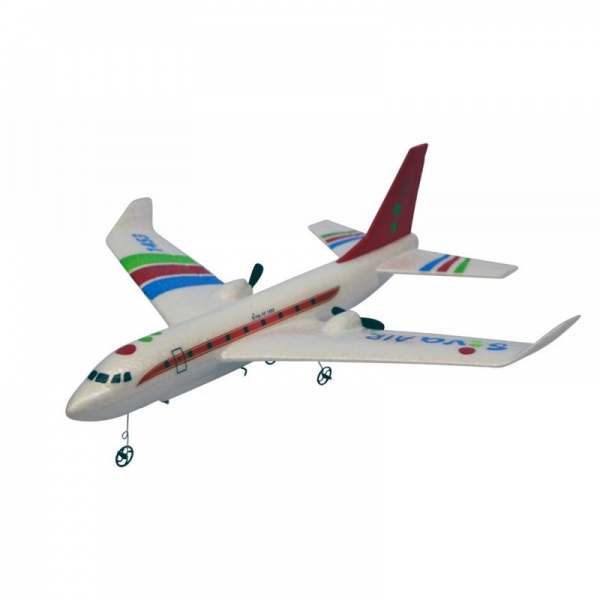 RC Airbus RTF - Zánovní, lehce ušpiněný čumák letadla, plně funkční, outlet RC letadla IQ models