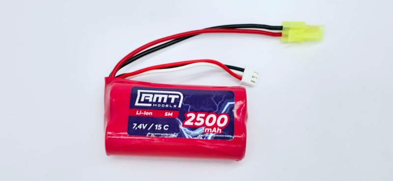 7,4V 2500mAh konektor mini Tamiya IQ models - RC_309022