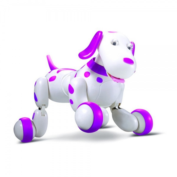 Robo-Dog - Pes na dálkové ovládání - růžová