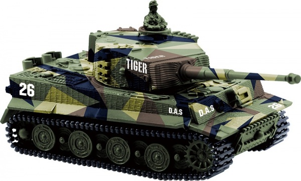 Mini RC tank Tiger 1/72