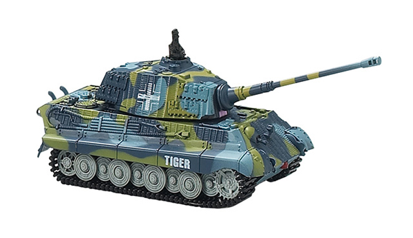 King Tiger 1/72 -tank na dálkové ovládání