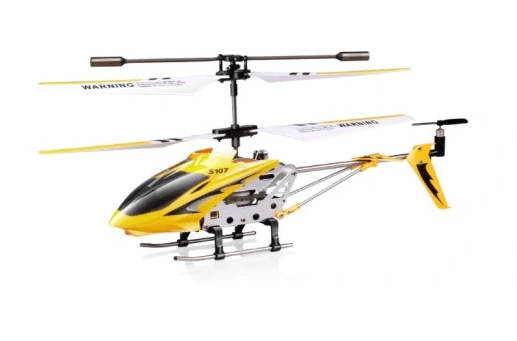 SYMA S107 yellow s gyroskopem - nejodolnější mini vrtulník na trhu