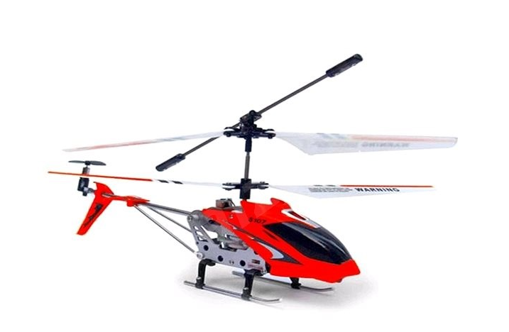 SYMA S107 red s gyroskopem - nejodolnější mini vrtulník na trhu