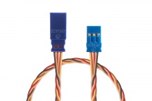 Prodlužovací kabel 1000mm, JR 0,35qmm kroucený silikonkabel, 1 ks.