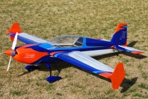 70" Extra 300 EXP V2 - Oranžová/Modrá/Bílá 1,77m
