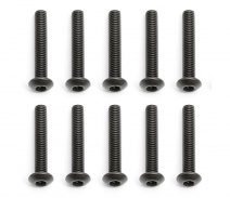 M3x18mm šroub s imbusouvou půlkulatou hlavou, 10ks.