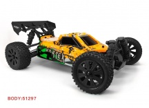 HSP Vortex PRO 1/10 2,4 GHz Brushless Buggy, Oranžová