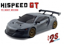 HSP GT PRO 1/10 2,4 GHz Brushless On-road, Šedý