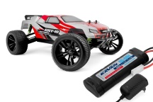 KAVAN GRT-10 Lightning 2,4 GHz 4WD Truggy 1:10 - Červený - RTR