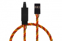 Prodlužovací kabel kroucený 30cm JR s pojistkou (PVC)