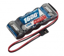 XTEC RX-pack Straight 2/3A NiMH - JR - 6.0V - 1600mAh